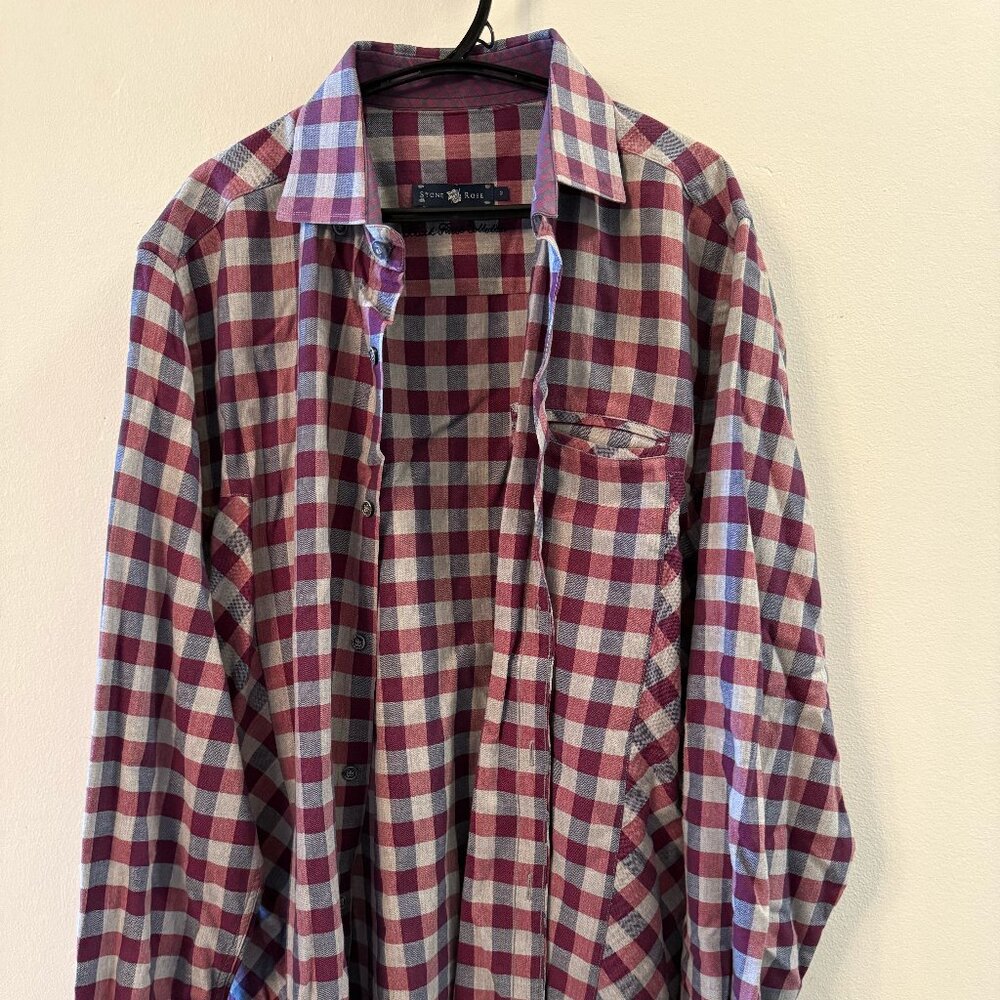 Stone Rose Dress Shirt (Black Rivet Collection)